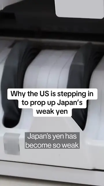 The Japanese #yen is so weak that even the #US has stepped in to prop up the cur