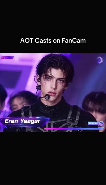 AOT Cast on FanCam #attackontitans #aot #attackontitanedit #erenyeager #erenjeag