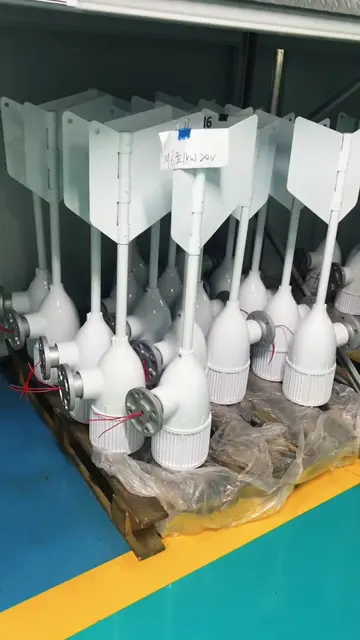 This is our finished wind turbine warehouse. We are an original equipment manufa