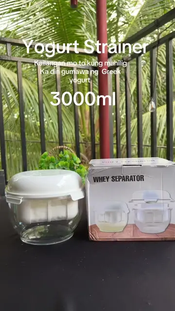 Yogurt Strainer #yogurt #yogurtstrainer #wheyseparator 