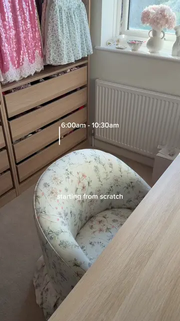 Everything I would do to become a type A girl!! 💛🫧🧺🍓 #morningroutine #mornin
