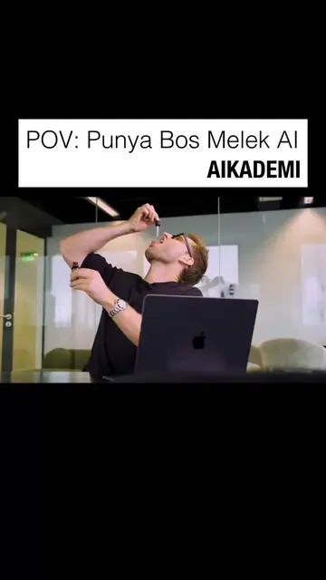Di video ini, sang CEO memutuskan mengganti tim marketingnya dengan AI karena me