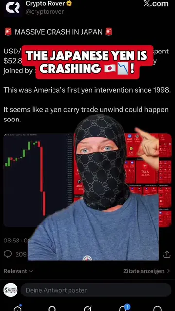 This is why the US just made an emergency move on Japan’s currency. No financial