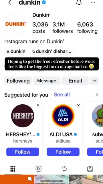 When I saw the email I had hope lol #fyp #dunkin #freebies #code #foryoupage 