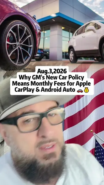 GM announces by 2028, no more Apple CarPlay or Android Auto in Chevy/Cadillac! �