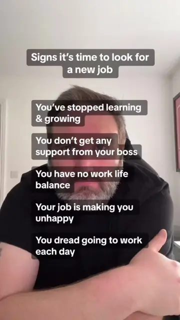Signs it's time to look for a new job