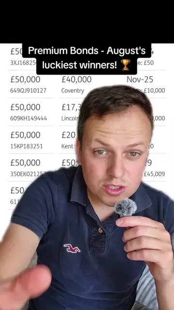 The Premium Bonds high value winners list has been announced for August! #Premiu