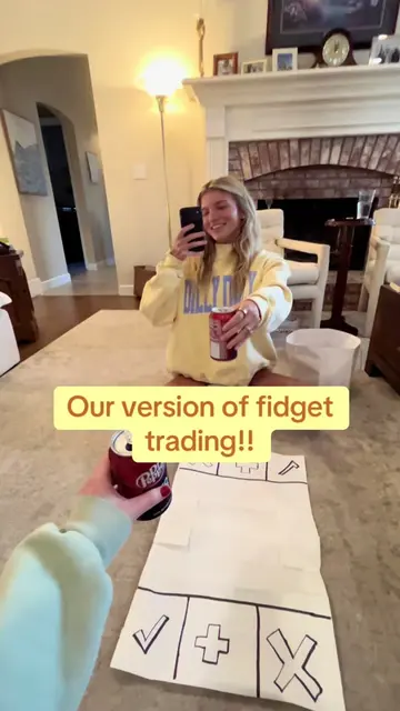 Girls night idea!! This was so fun!! @Brooke B  #fidgettrading #giftexchange #gi