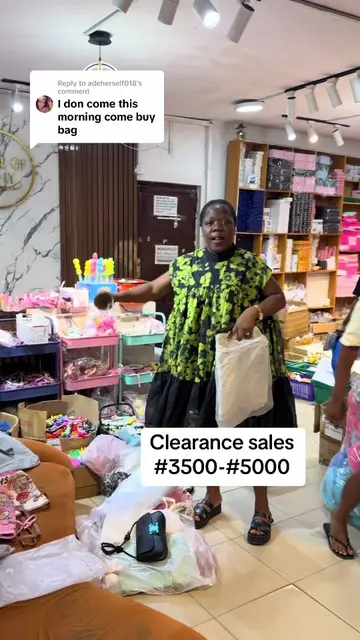 Replying to @adeherself018 #clearancesale 