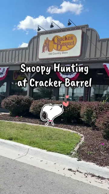 It’s not a trip to the Midwest without a stop at @Cracker Barrel to do some Snoo