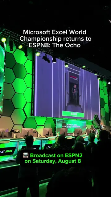 Excel Is Back On ESPN. 📺 And this time, we’re airing on 8/8, Ocho Day itself, d