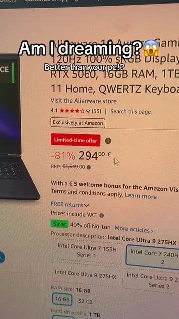 (Price error) Better than your pc!? Follow for more finds! #fyp #viral #freakedo