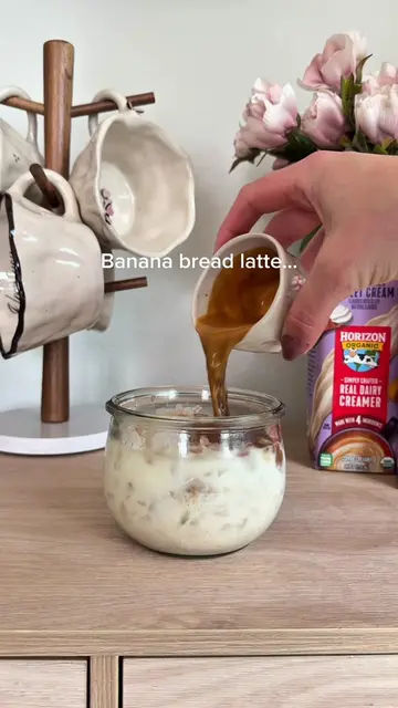 #ad This Banana Bread Latte has been a favorite of mine for a while, but adding 
