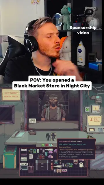 So… my job is buying “probably stolen” stuff. 😂 Run a cyberpunk pawn shop, buy 