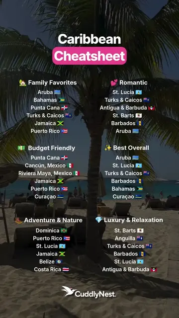 🌴 Not all Caribbean islands offer the same experience—and that's exactly why yo