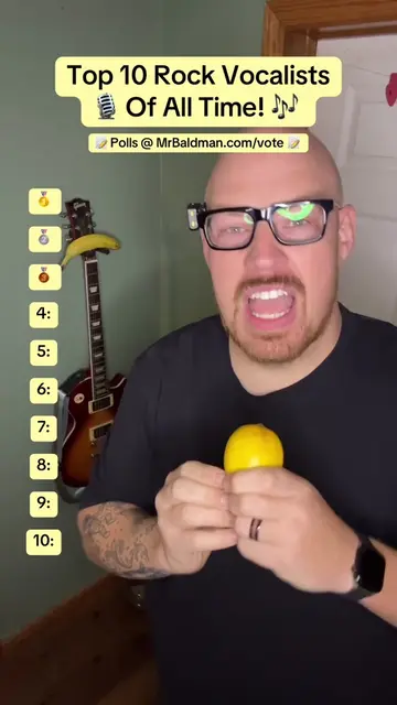 Top 10 Rock Vocalist of All Time Trivia! #quiz #answer #trivia #musictrivia #sin