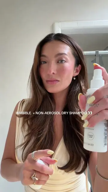 Never thought dry shampoo could be completely sheer on my dark hair until now… m