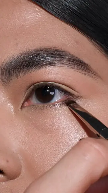 TAN GLAM EYE ft. my TAN EYESHADOW PALETTE ☀️💛 See below for all products used t