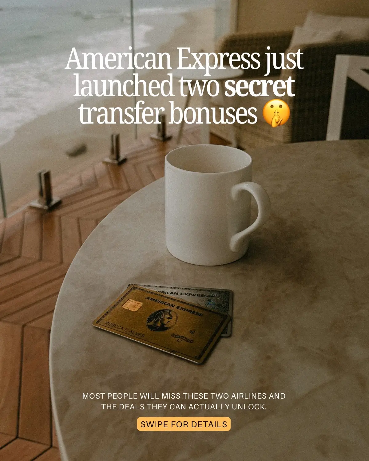 These hidden Amex transfer bonuses end on 9/27! The airlines on the screen are a