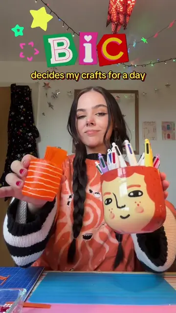 AD | BIC 4-colour pens decide my craft projects for a day ✏️🎨 explore the range