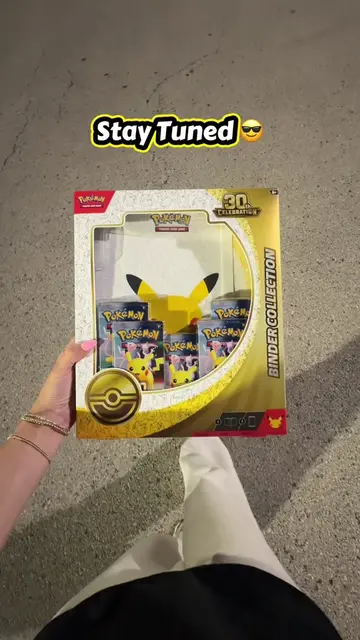 Got my hands on the Pokemon 30th Anniversary Binder Collection!! Stay tuned, pos