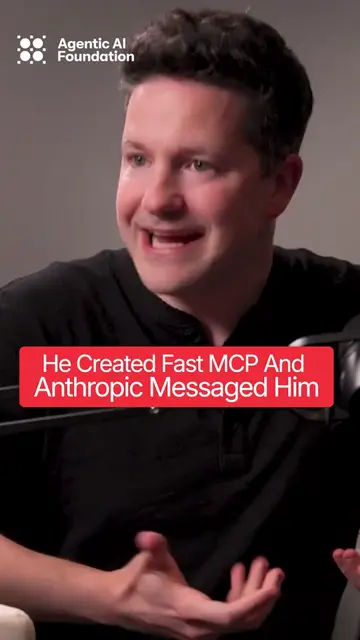 Anthropic messaged him! #LLM #MCP #Claude