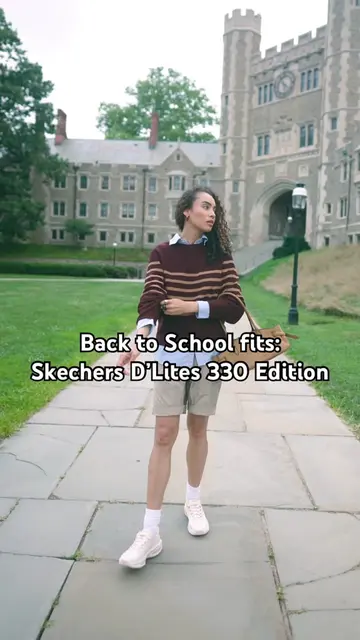 Back to school sneakers but make it pure Y2K energy 🔥 Styling the new Skechers 