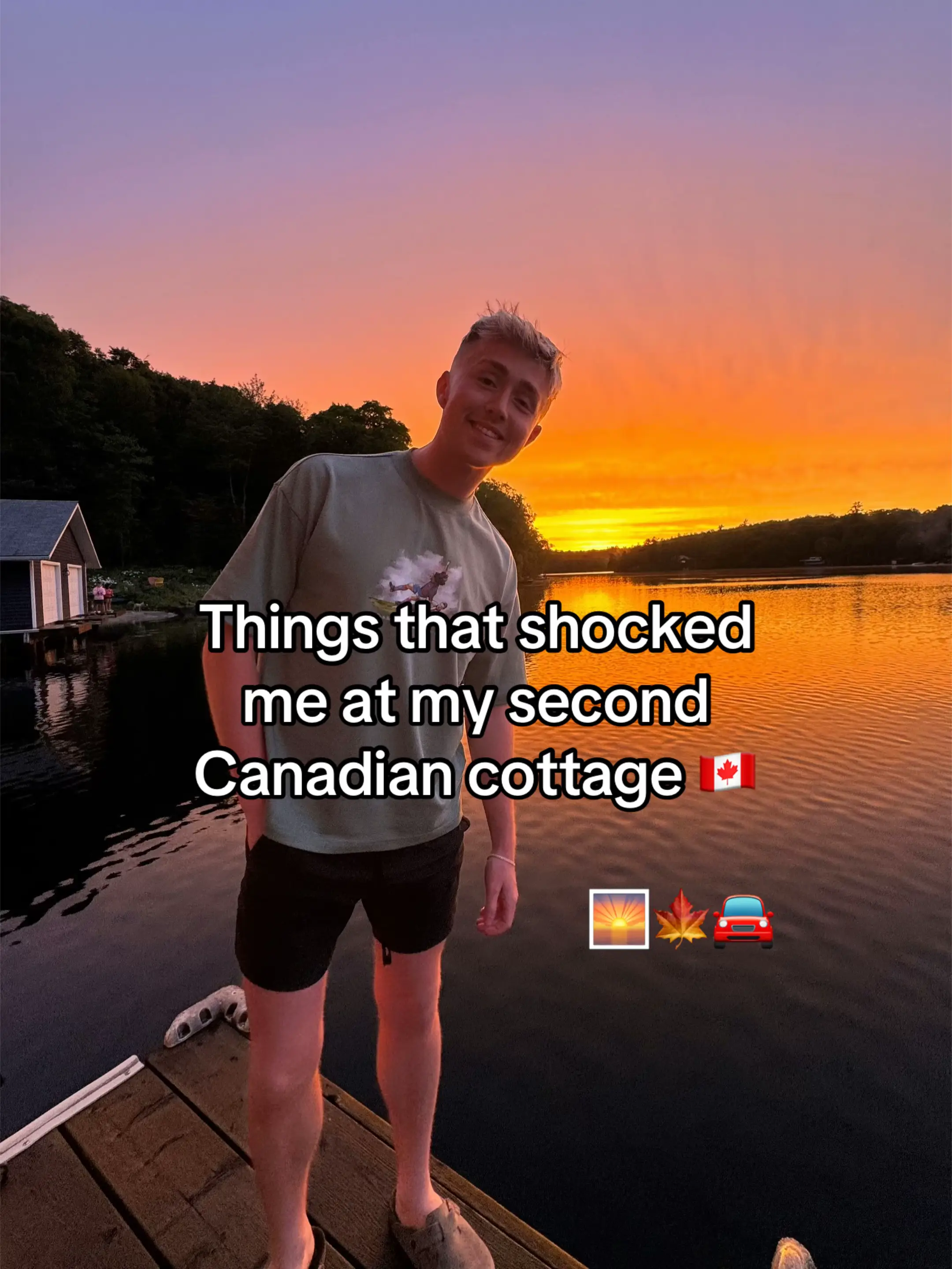 at my second Canadian cottage 🏡🇨🇦 A few days I’ll never forget. Thank you to 