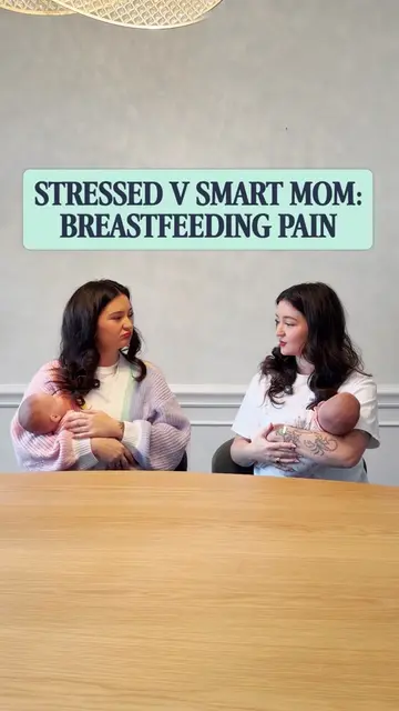 Pushing through breastfeeding pain is terrible advice. 🔴 Myth: Breastfeeding is