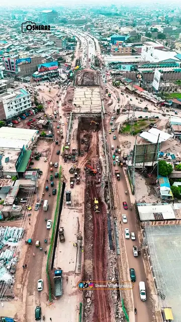 Kabutar Chowk Underpass – Latest Construction Update | Captured by Sheraz Videog