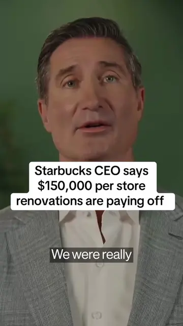 Starbucks Chairman and CEO Brian Niccol says that the roughly $150,000 per store