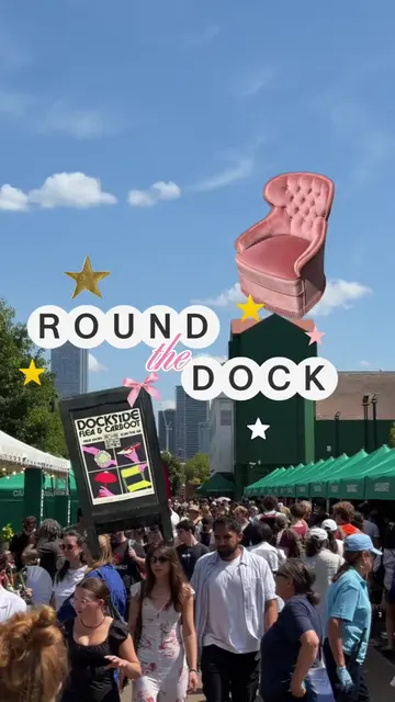 ad* london crafty girls, listen up 📞🪩⭐️ Round The Dock @Canada Water is the pl
