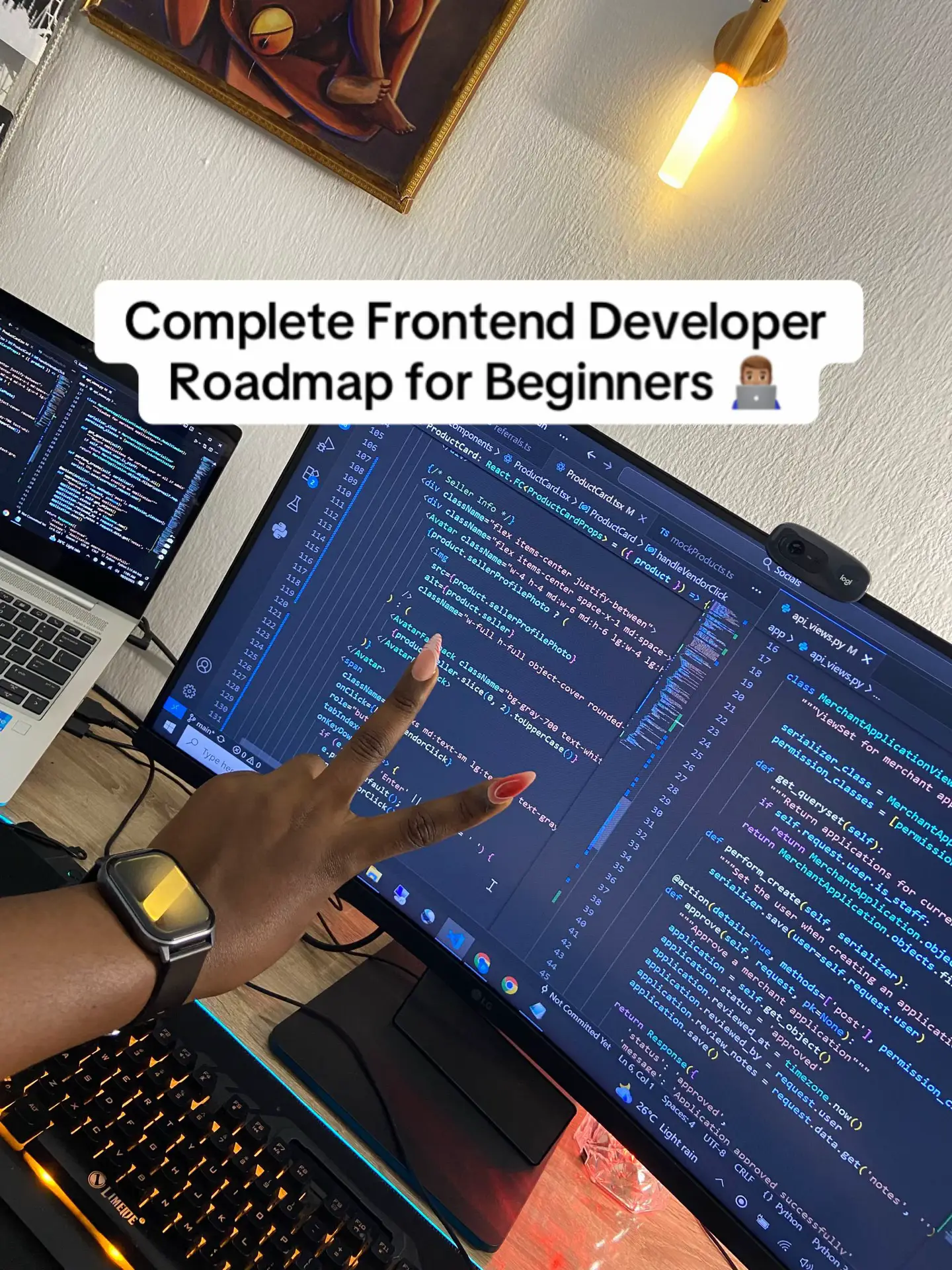 Frontend roadmap for coding beginners 👨🏽‍💻👩🏽‍💻✨ #coding #codingforbeginner
