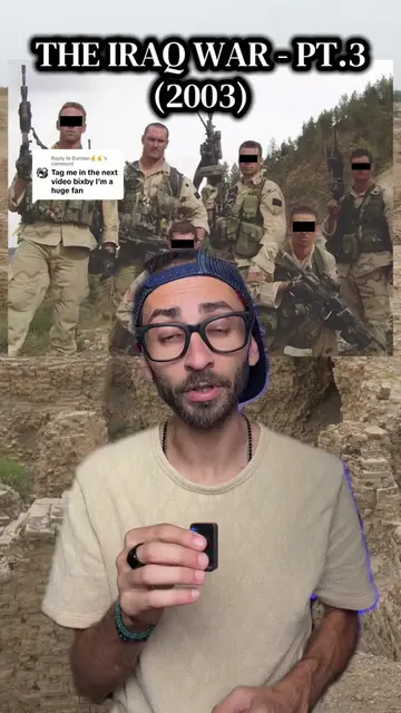 Replying to @Damian🤞✌️ The Iraq War - Pt.3 🤯😱😔 #History #fyp #storyteller #i