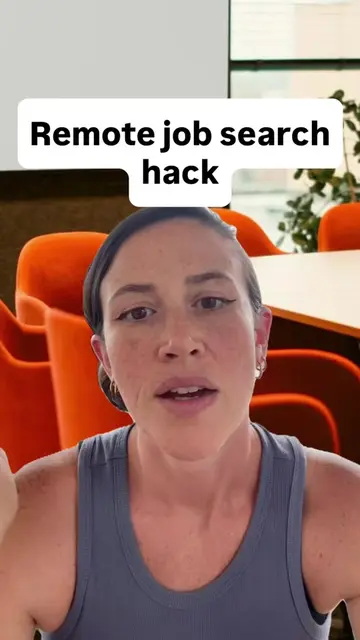 Remote job search hack ☑️ #careers #careergrowth #careeropportunity #wfh #career