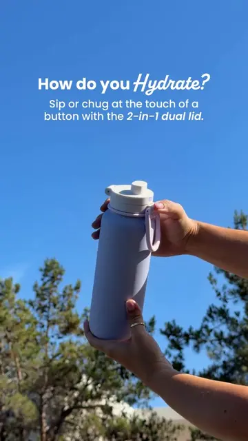 How do you hydrate? Chugging after a long workout? Sipping while driving the kid