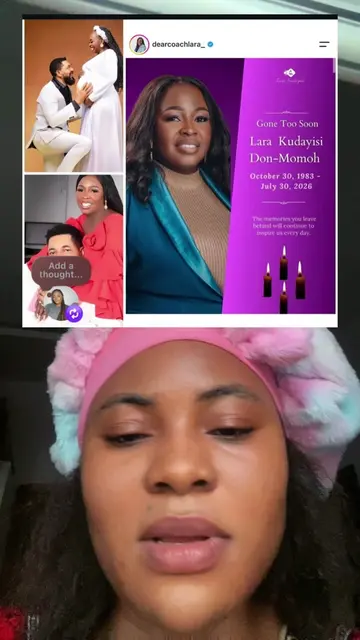 Late gospel singer, Kefee’s ex-husband, Teddy Don Momoh’s wife, Coach Lara, d!es