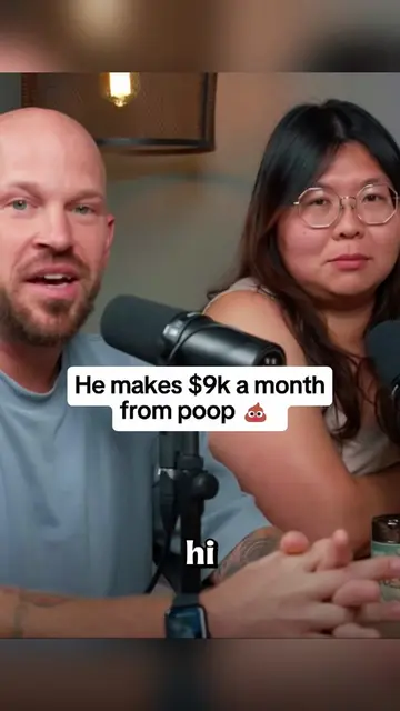 He makes $9k a month from poop 💩 #calebhammer #financialfreedom #financialliter