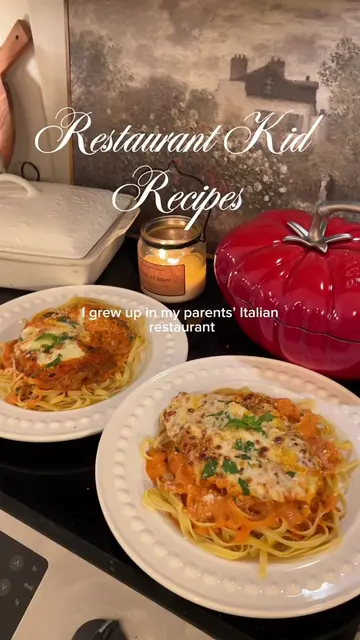 what recipe tutorial do you want next? love chicken parm with pink vodka sauce!!