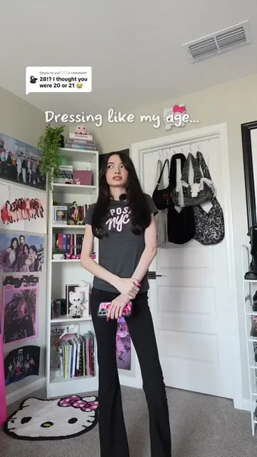 Replying to @yuli♡♡ Dressing like my age (pt. 2) 🙈 #agetrend #lettingtiktokdeci