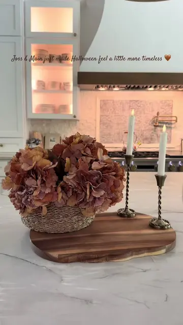I love decorating for the seasons in a way that still feels like home. This gold