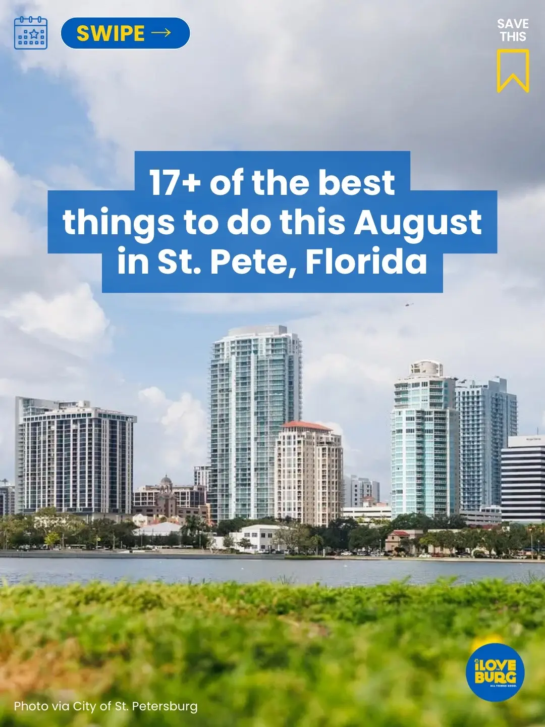 The best events & things to do in St. Pete this August ☀️ It’s festival season S