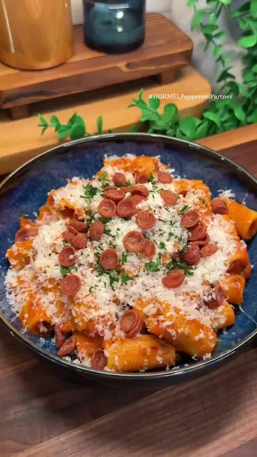 #HormelPepperoniPartner try this classic pasta dish upgraded with @HORMEL®️ Pepp