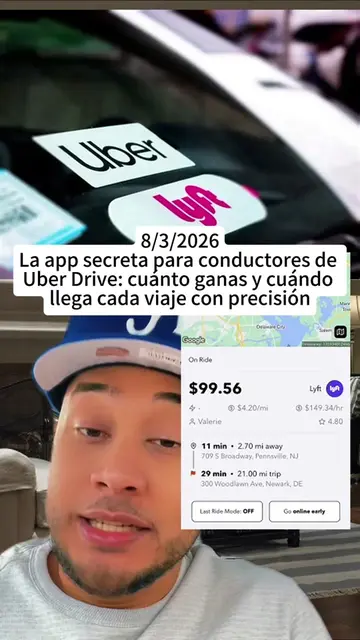 La app secreta para conductores de Uber Drive: cuánto ganas y cuándo llega cada 