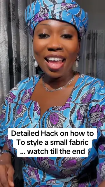 How to style  cloth scarf into a signature look… watch till the end… #marusah #t