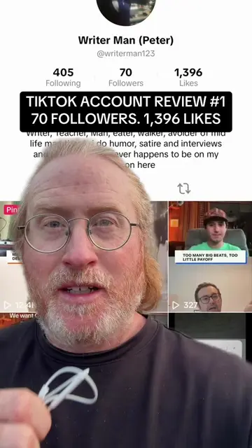 TikTok account review no.1