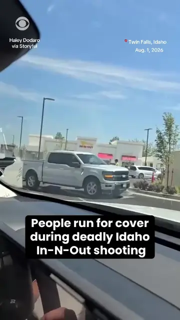 People were seen fleeing an In-N-Out restaurant in Twin Falls, Idaho, after a sh