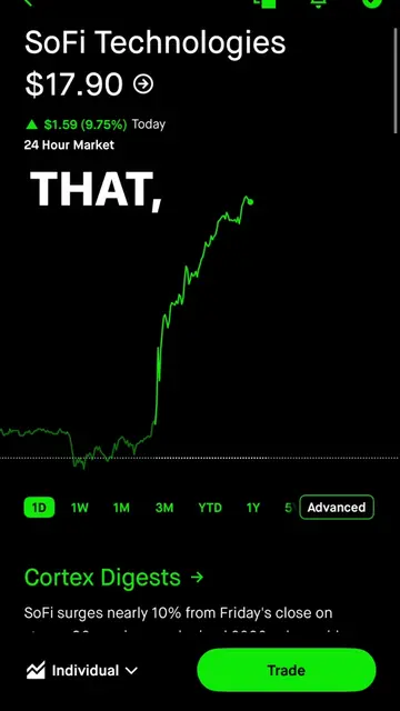 I take back everything I said about you SOFI ❤️❤️❤️ #sofi #stocks #stockmarket #