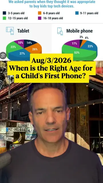What age is appropriate for giving a child a phone? Let's discuss the risks and 