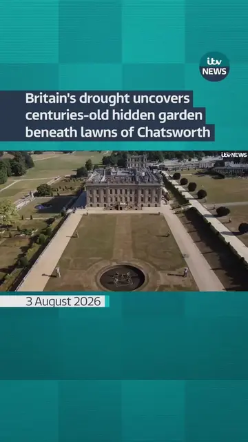 Hidden beneath the lawns of one of Britain's grandest estates for centuries, a l
